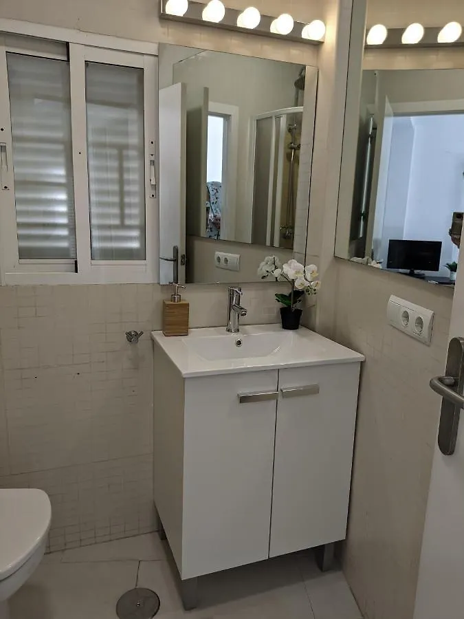 מאלגה El Balneario Beach And Views, Apartamento Y Terraza 0*,  ספרד