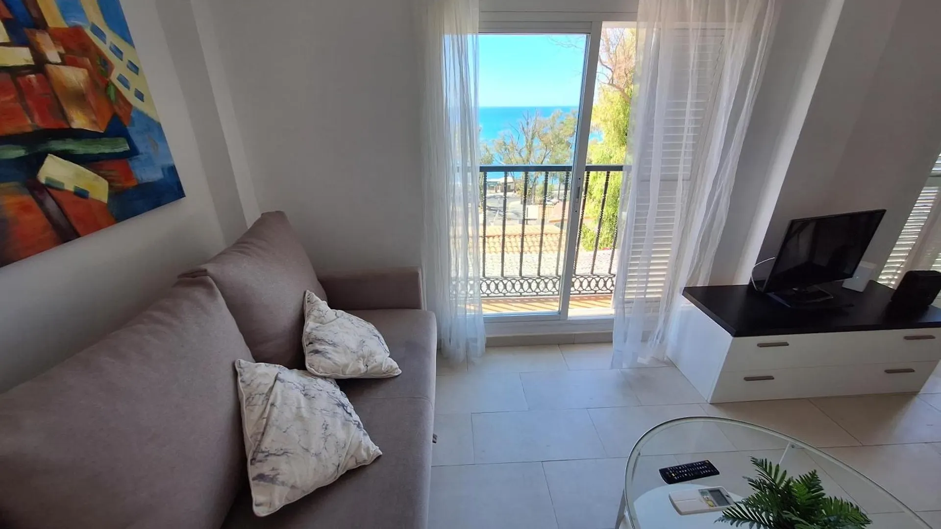 מאלגה El Balneario Beach And Views, Apartamento Y Terraza