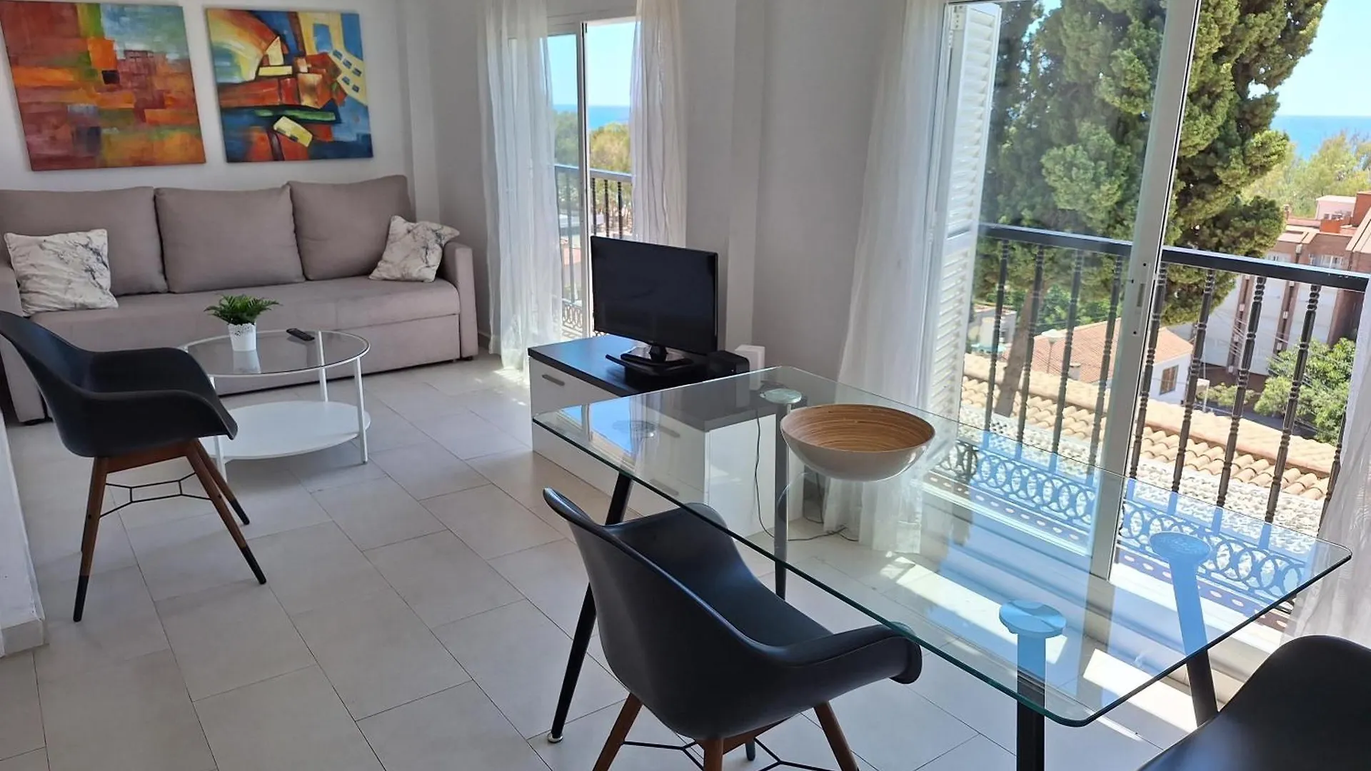 מאלגה El Balneario Beach And Views, Apartamento Y Terraza
